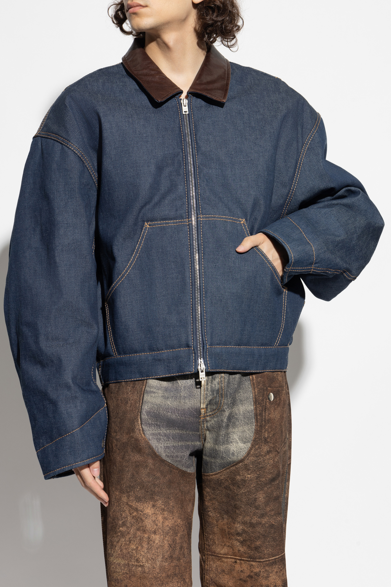 Acne Studios Insulated denim jacket | Men's | Vitkac